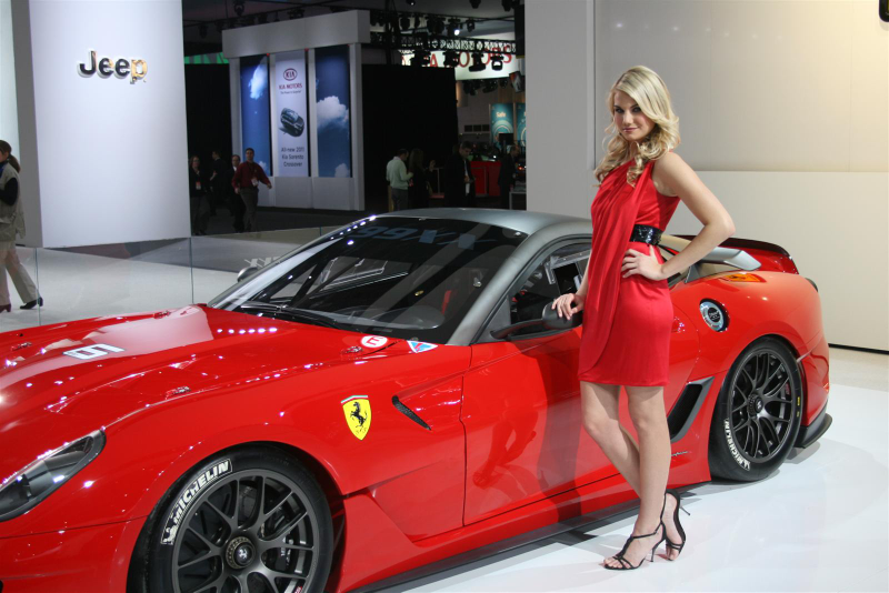 Illustration for article titled Booth Professionals of the 2010 Detroit Auto Show